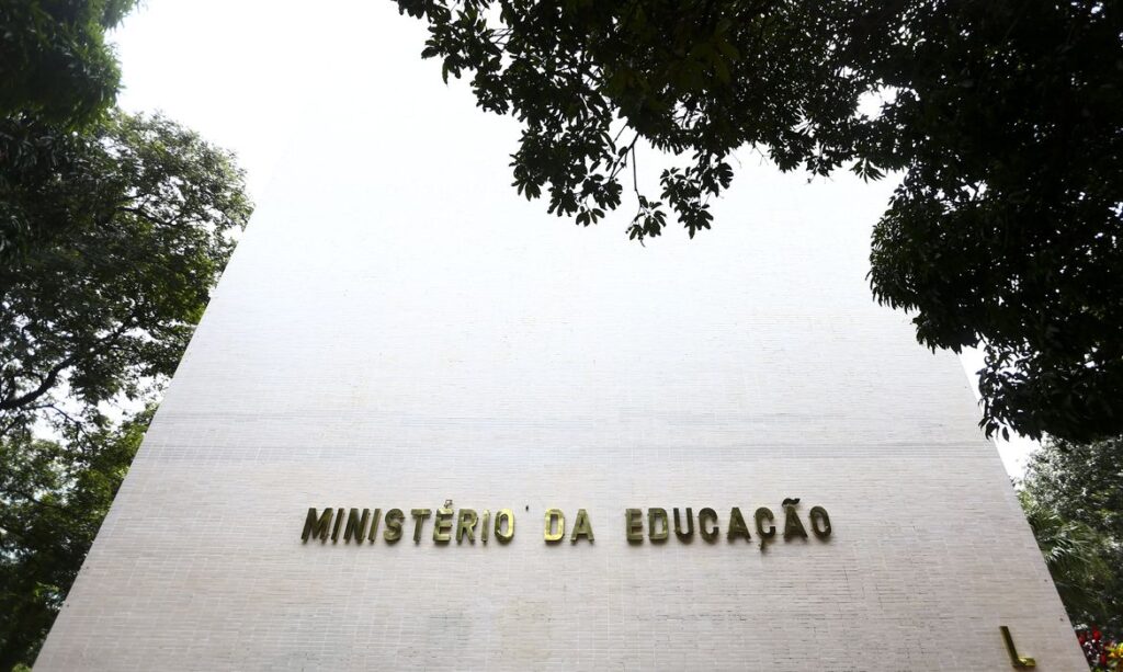 Brasília (DF), 10/04/2023 Fachada do ministério da Educação.