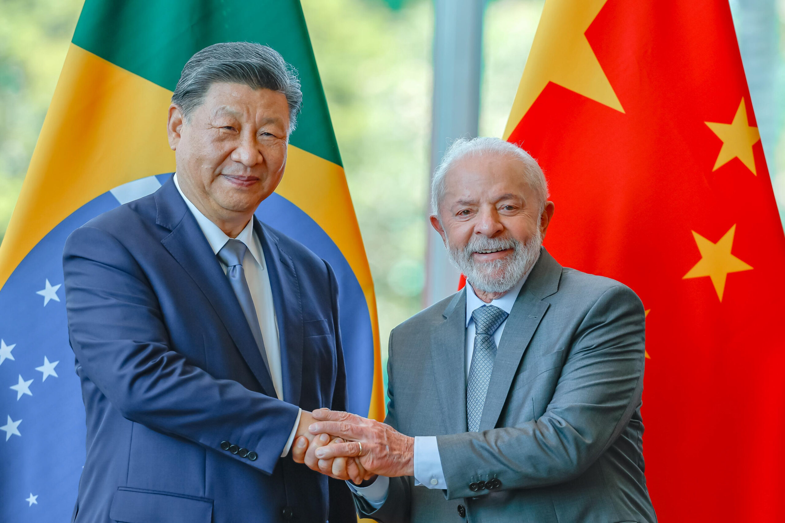 Lula recebe o presidente da China Xi Jimping no Palácio da Alvorada