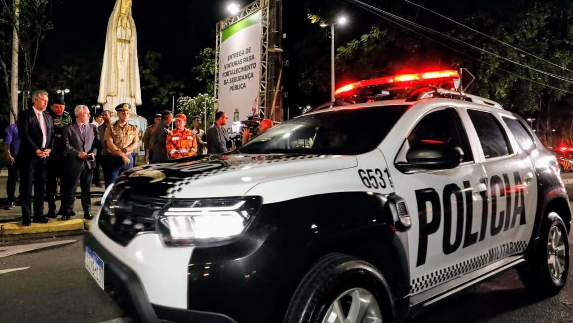 Blindagem de viaturas das polícias Militar e Civil são anunciadas pelo Governo do Ceará