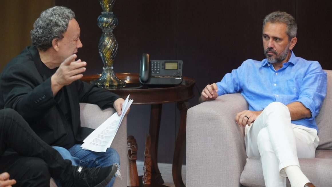 Lailtinho lidera movimento histórico e articula encontro dos humoristas cearenses com o Governador do Ceará Elmano de Freitas