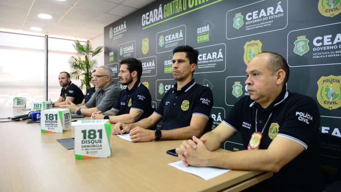 Polícia Civil do Ceará cumpre 88 mandados de prisão contra integrantes de organização criminosa no Ceará, Piauí, Maranhão e Distrito Federal