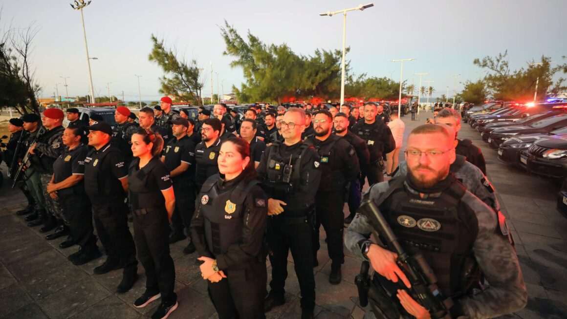 Forças de Segurança do Ceará capturam 210 pessoas em combate ao crime durante operação deflagrada em todo o estado.