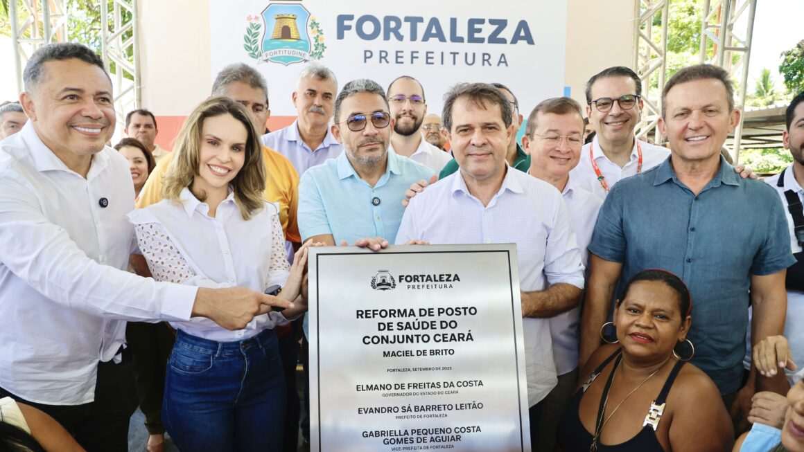 Posto de saúde Maciel de Brito, é reaberto pela prefeitura no Conjunto Ceará com capacidade para atender 18 mil pessoas