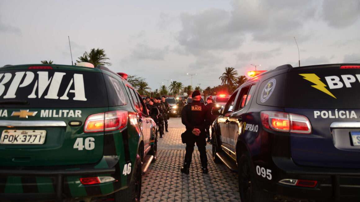 Sistema de segurança reforçado no Ceará com o operação Integração Saturação com 754 policiais nas ruas