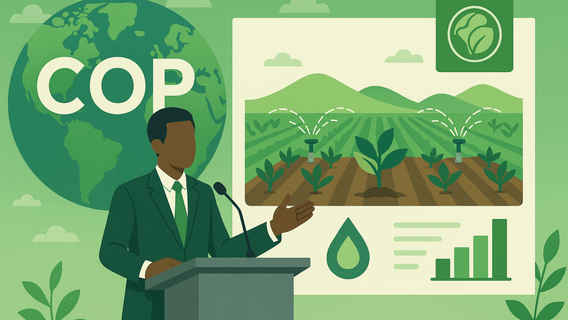 COP 30: Ceará vira exemplo global em irrigação inteligente na agricultura