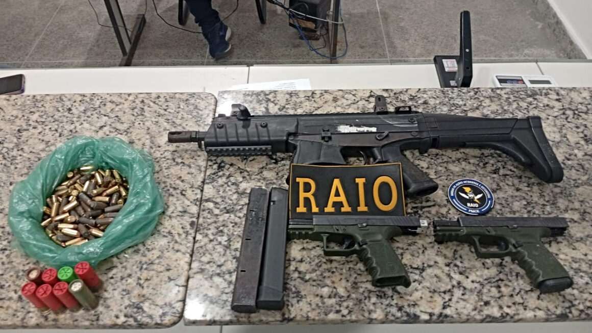 Ceará bate recorde: mais de 6.600 armas apreendidas em 11 meses de 2025