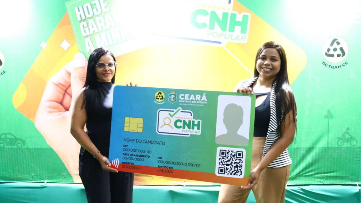 Ceará entrega 5 mil habilitações sem custo