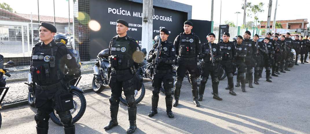 GOVERNO DO CEARÁ ENTREGA BATALHÃO DO RAIO EM CRUZ GANHA E NOVAS OBRAS HÍDRICAS