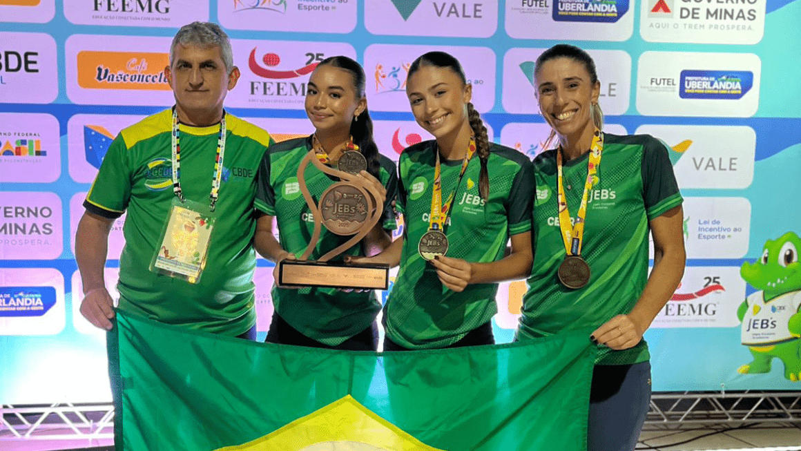 Delegação cearense estreia com força e conquista quatro medalhas no primeiro dia dos JEBs
