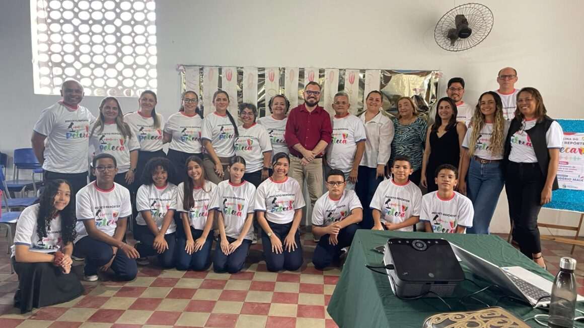Sindjorce fortalece novos talentos e ajuda a formar adolescentes comunicadores em Pacatuba no interior do Ceará