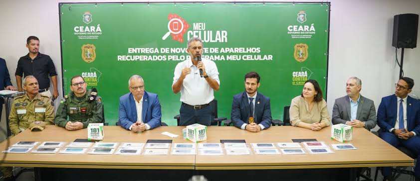 Meu Celular anuncia lote de 1.568 aparelhos para devolução no Ceará