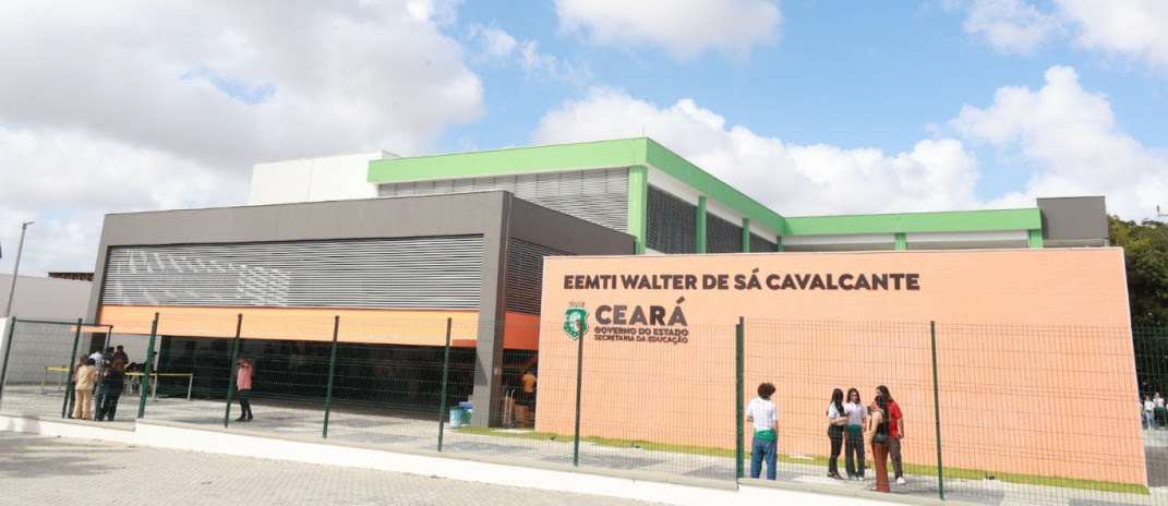 Escola Walter de Sá Cavalcante ganha nova sede de R$ 13 milhões